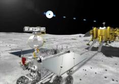 Китайский зонд прислал первые фотографии с обратной стороны луны