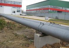 Features of movable and fixed supports for pipelines