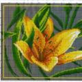 Embroidery patterns: lilies Cross stitch patterns: lilies and roses